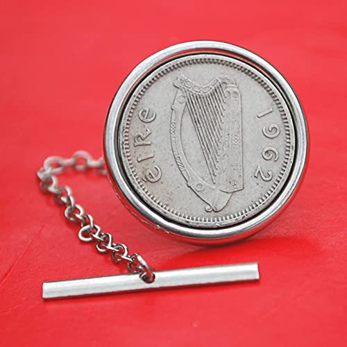 Algopix Similar Product 15 - 1962 Irish Ireland 3 Pence Coin Silver