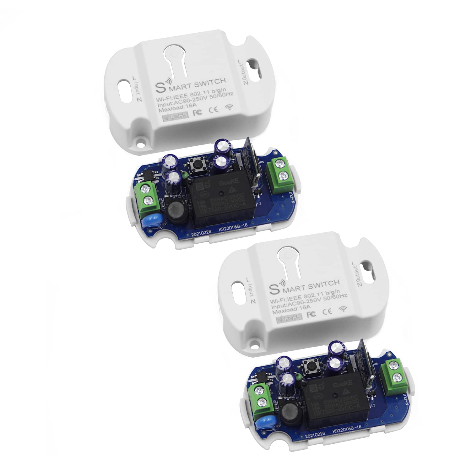 Algopix Similar Product 2 - 16A Basic Wireless Smart SwitchWiFi
