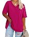 Algopix Similar Product 15 - Fisoew Womens Plus Size V Neck T