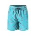 Algopix Similar Product 8 - Arcikerse Shark Blue Mens Swim Trunks