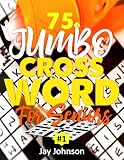 Algopix Similar Product 3 - 75 Jumbo Crossword for Seniors A