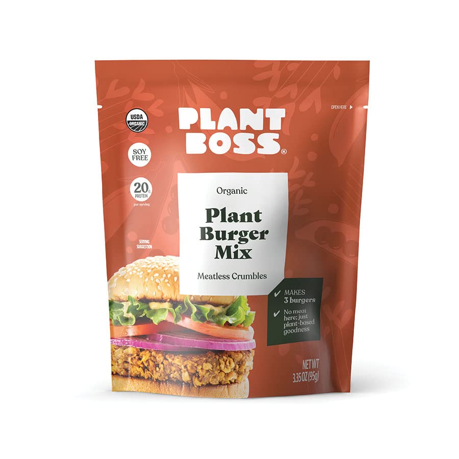 Algopix Similar Product 18 - Plant Boss Organic Plant Burger Mix