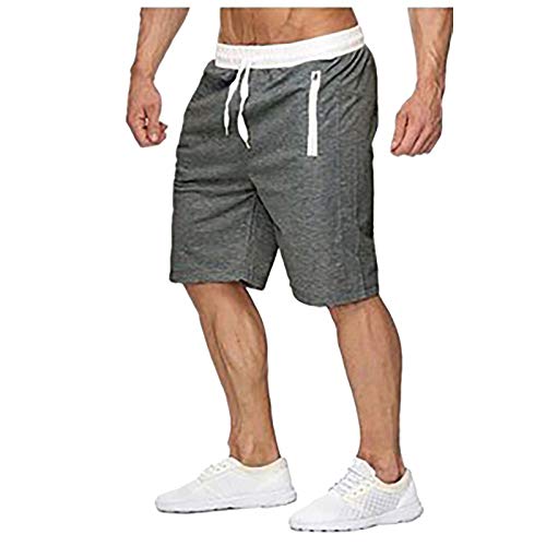 Algopix Similar Product 19 - DZQUY Mens Summer Elastic Waist Workout