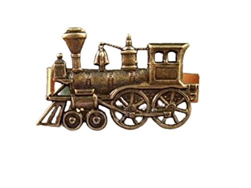 Algopix Similar Product 11 - Handmade Oxidized Brass Steampunk Train