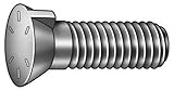Algopix Similar Product 13 - Plow Bolt,Plain,5/8-11X3,Gr 8,Pk5