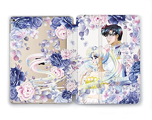 Algopix Similar Product 16 - Anime Manga Flowers Floral iPad Pro