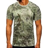 Algopix Similar Product 19 - All Over Camo Short Sleeve Tee Shirt