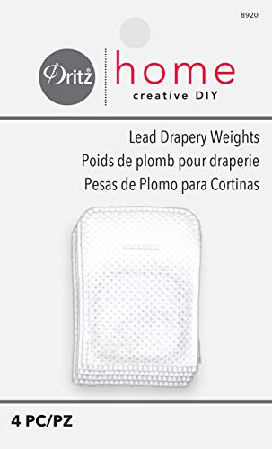 Algopix Similar Product 17 - Covered Lead Drapery Weights 4Piece