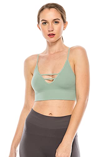 Algopix Similar Product 7 - Kurve Womens Bralette Crop Top 