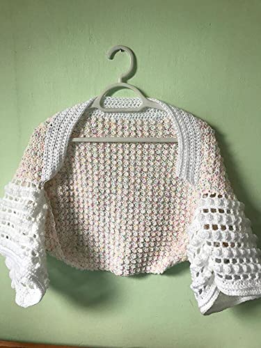 Algopix Similar Product 19 - Bolero Jacket with Bobble Sleeves