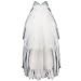 Algopix Similar Product 11 - XKMY 2 Tier Wedding Veil with Comb for