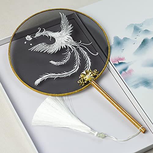 Algopix Similar Product 13 - Translucent Silk Embroidered Round