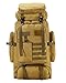 Algopix Similar Product 7 - CLINFISH 70L Camping Backpack Hiking