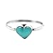Algopix Similar Product 5 - Genuine Sleeping Beauty Turquoise Heart
