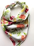 Algopix Similar Product 16 - Flora  24 Square Print Neckerchief 