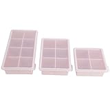 Algopix Similar Product 18 - 3Pcs Silicone Ice Cubes Maker Flexible