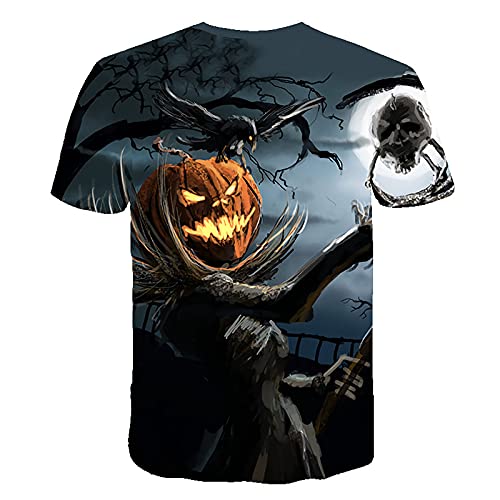 Algopix Similar Product 10 - YingeFun Mens Casual Tops Halloween