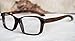 Algopix Similar Product 17 - Square frame glasses Glasses Non