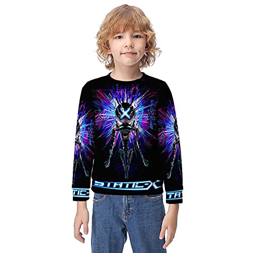 Algopix Similar Product 9 - StaticX Band Fashion Round Neck