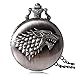 Algopix Similar Product 19 - Wild Wolf Bronze Pocket Watch Mens and