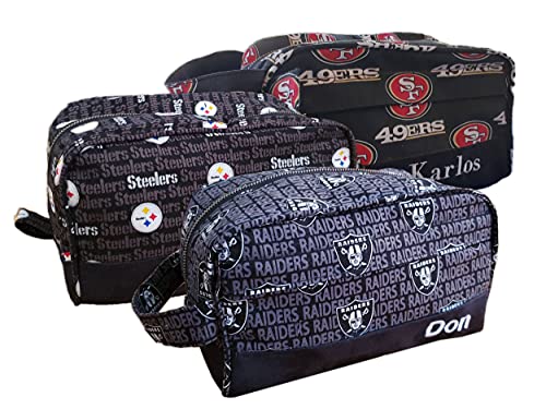Algopix Similar Product 16 - San Francisco Football Toiletry Bag for