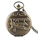 Algopix Similar Product 4 - Silver Pocket Watch Quartz Strap