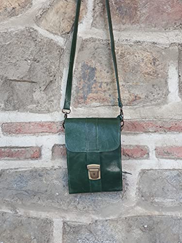 Algopix Similar Product 10 - handmade genuine leather shoulder bag