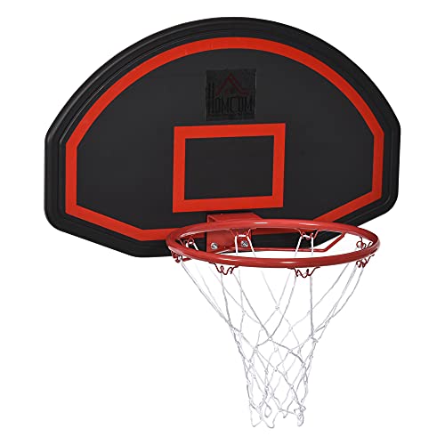 Algopix Similar Product 12 - HOMCOM Basketball Hoop Backboard and