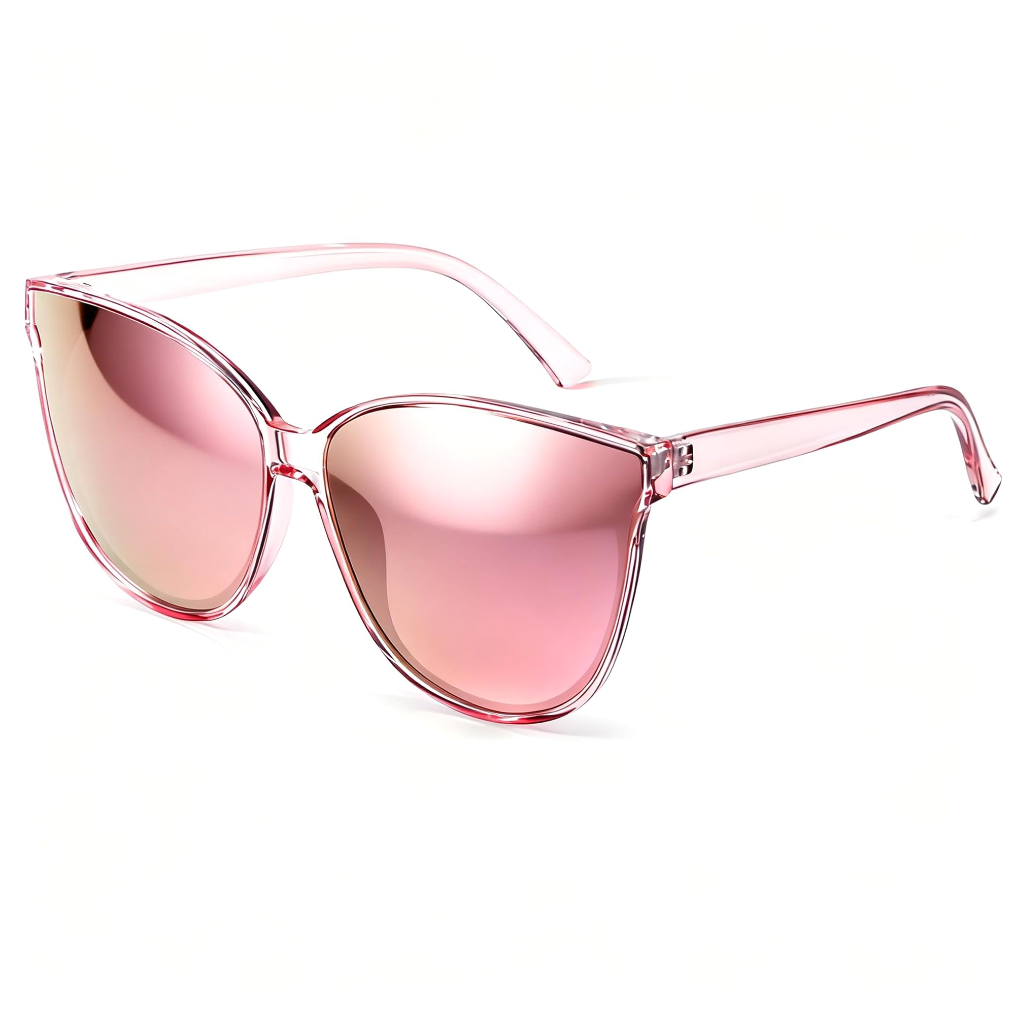 Algopix Similar Product 17 - LVIOE Polarized Cat Eye Sunglasses for
