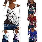 Algopix Similar Product 9 - Womens Off Shoulder Pullover Top Fall