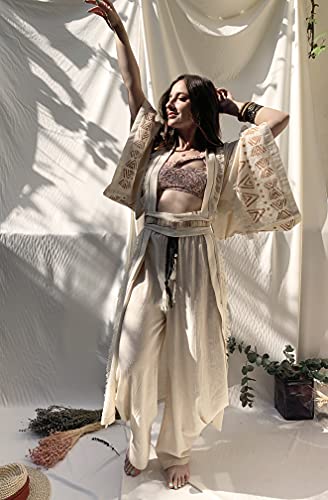 Algopix Similar Product 19 - long beach cover up women kimono