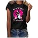 Algopix Similar Product 14 - Cute Cat Print Shirt for Womens Short