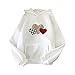 Algopix Similar Product 3 - Mimacoo Cute Animals Print Hoodie for