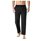Algopix Similar Product 8 - Zainafacai Mens Casual Linen Pants