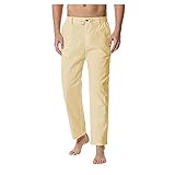 Algopix Similar Product 8 - Zainafacai Mens Casual Linen Pants