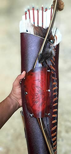 Algopix Similar Product 10 - TACHE Back quiver handmade custom