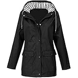 Algopix Similar Product 6 - Rain Coats for Women Casual Solid