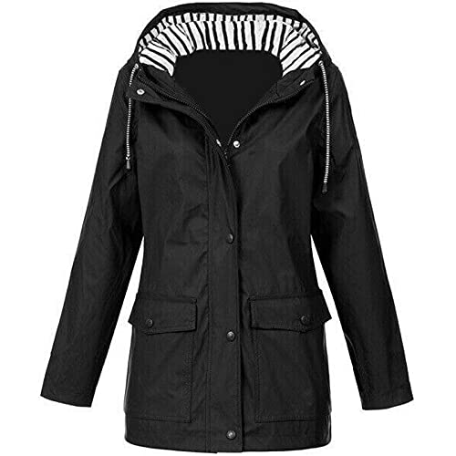 Algopix Similar Product 13 - Rain Coats for Women Casual Solid