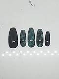 Algopix Similar Product 15 - Black Green glow in dark Luxury Press