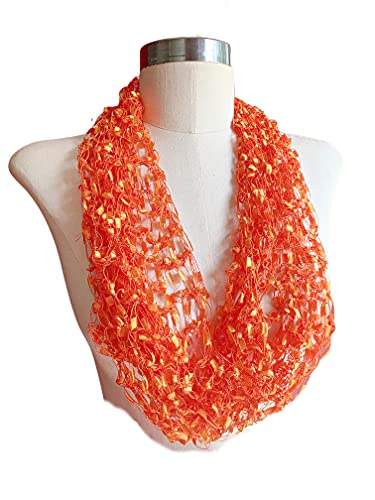 Algopix Similar Product 13 - Primary Colors Light Infinity Scarf