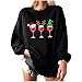 Algopix Similar Product 2 - Christmas womens giftsPullover ONeck