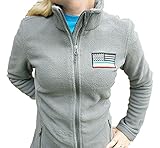 Algopix Similar Product 10 - BlueRed Line American Flag Fleece