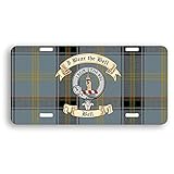Algopix Similar Product 2 - Scottish Bell Clan License Plate  Show