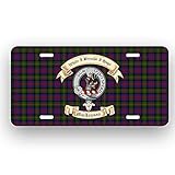 Algopix Similar Product 3 - Scottish MacLennan Clan License Plate 
