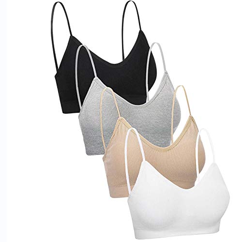 Algopix Similar Product 2 - 4 Pieces Sports Bras for Women