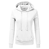 Algopix Similar Product 19 - Womens Casual Hoodie Solid Long Sleeve