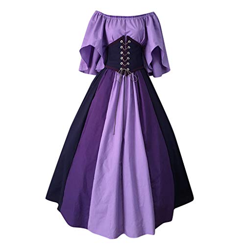 Algopix Similar Product 3 - ylyoy Medieval Renaissance Dress
