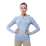 Algopix Similar Product 11 - Womens Full Zip Up Workout Hooded