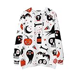 Algopix Similar Product 15 - Womens Halloween Casual Hoodie Animal