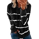 Algopix Similar Product 14 - Women Stripe Hoodie Long Sleeve Color